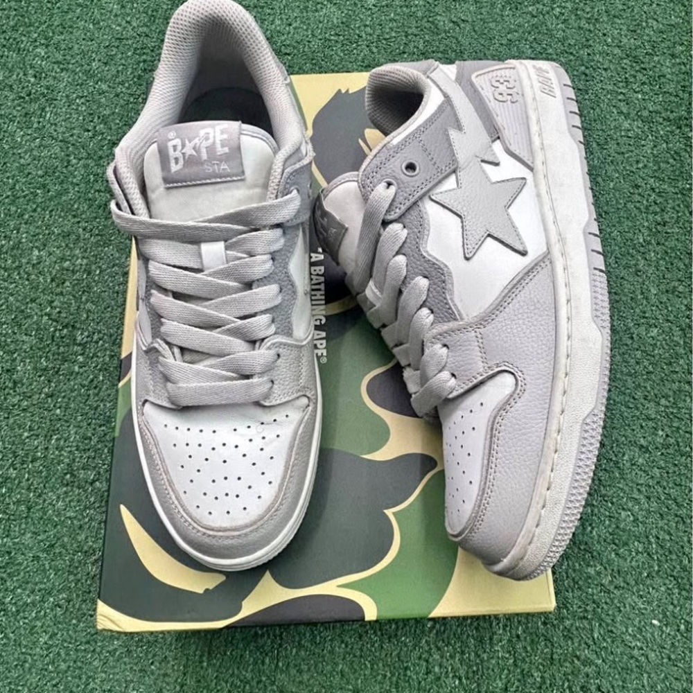 Bape Kids Gray Sneakers